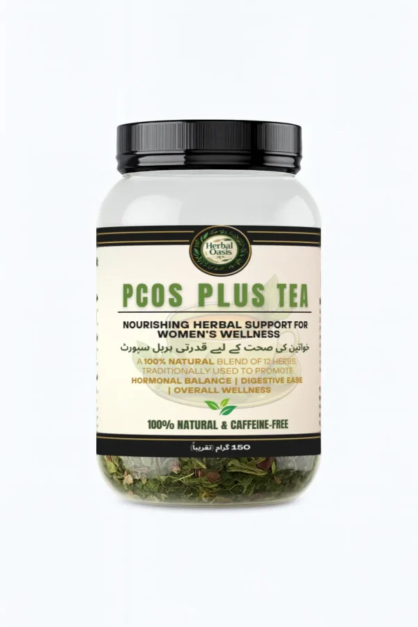 PCOS Plus – 100% Natural Herbal Blend for Women’s Hormonal Wellness